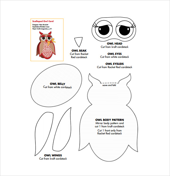 15 Amazing Sample Owl Templates To Download Sample Templates 