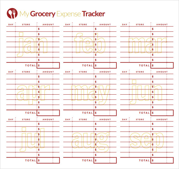 excel expense tracker template