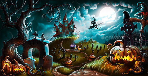 halloween template download