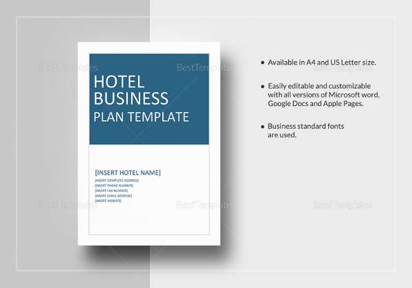 esempi business plan hotel