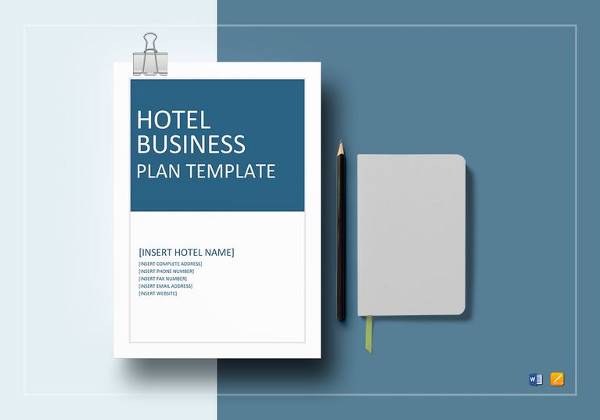 hotel business plan template3