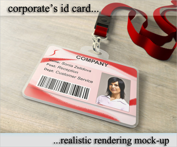 photoshop id card template free download