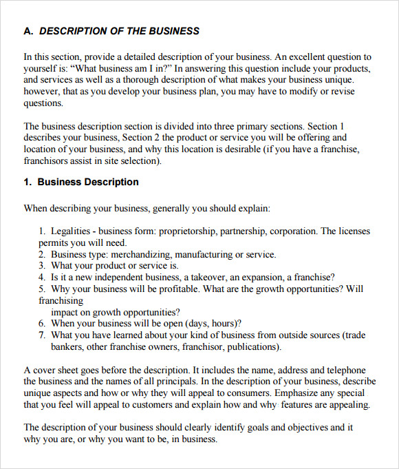 small construction company business plan example