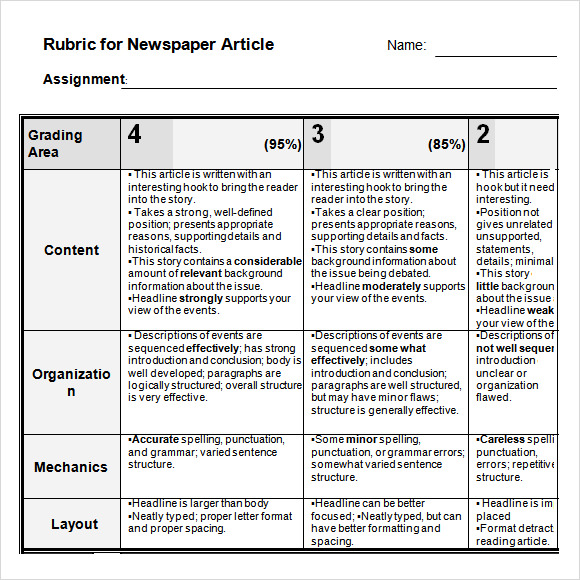 newspaper article template for microsoft word