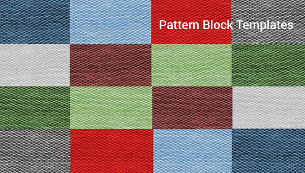 pattern block templates