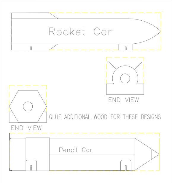 FREE 10 Sample Pinewood Derby Templates In PDF