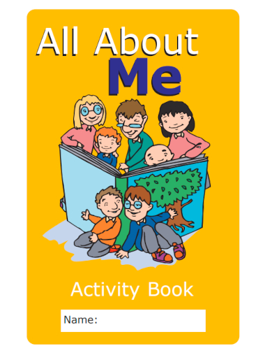 sample all about me activity book template