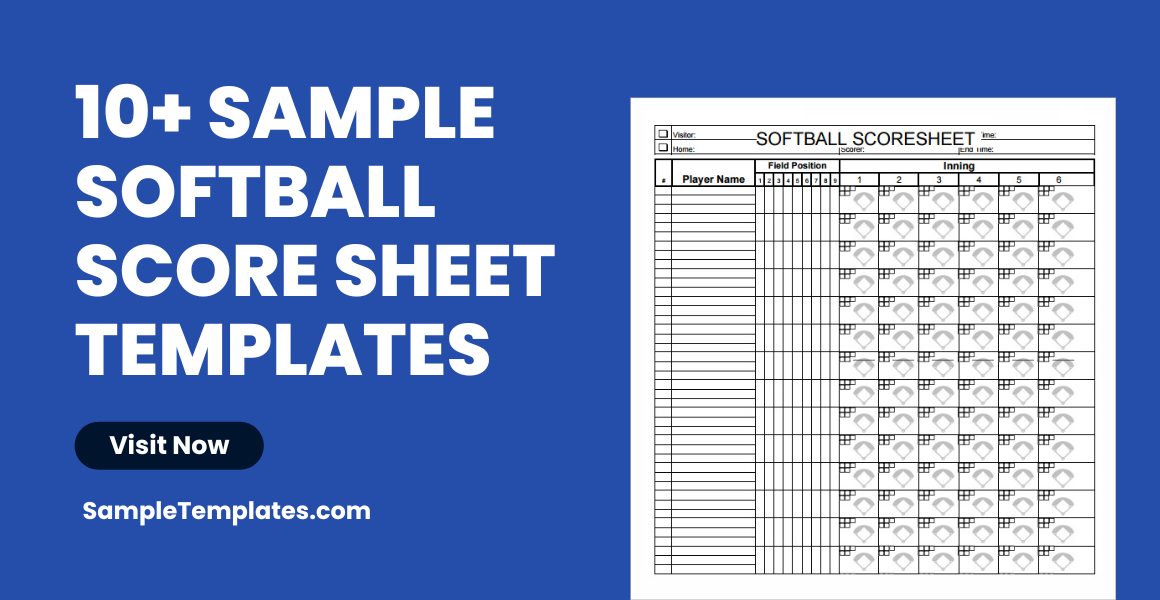 FREE 10 Sample Softball Score Sheet Templates In Google 60 OFF FREE 10 Sample Softball Score Sheet Templates In Google 60 OFF