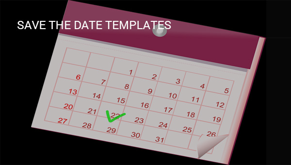 save the date templates featured image