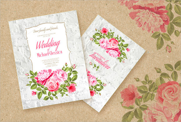 wedding card template