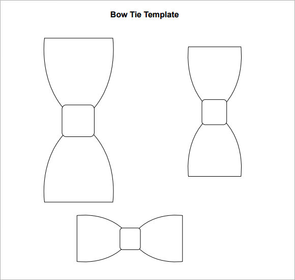 bow tie template pdf