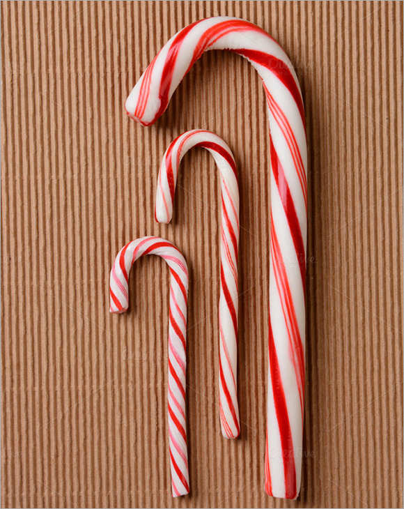 candy cane template example