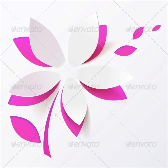 flower petal template free