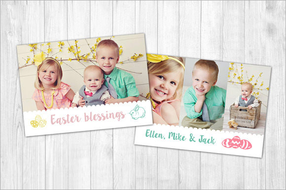 photo easter card