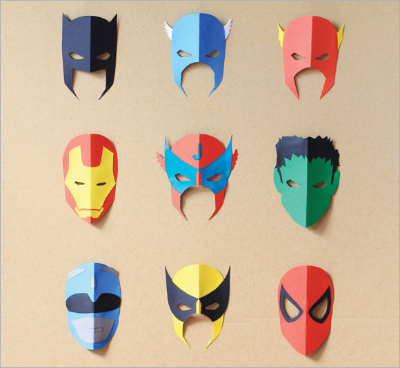 Free 5 Superhero Mask Samples In Psd Pdf Eps