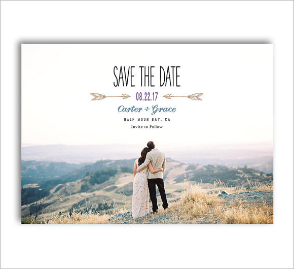 sample save the date template