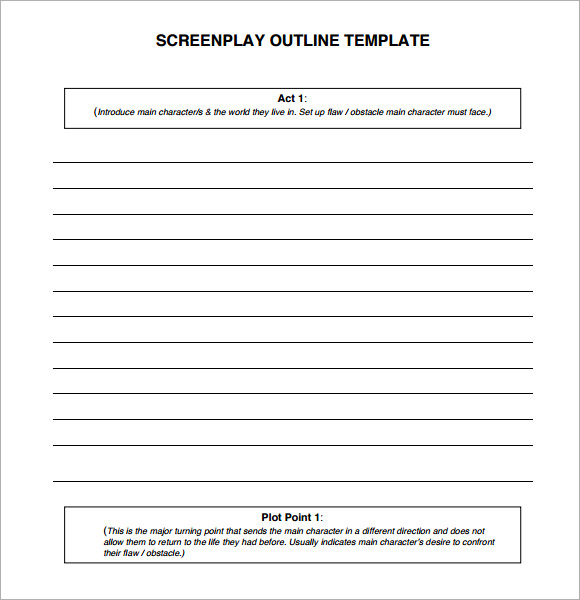 Play Script Writing Template For Students Pdf