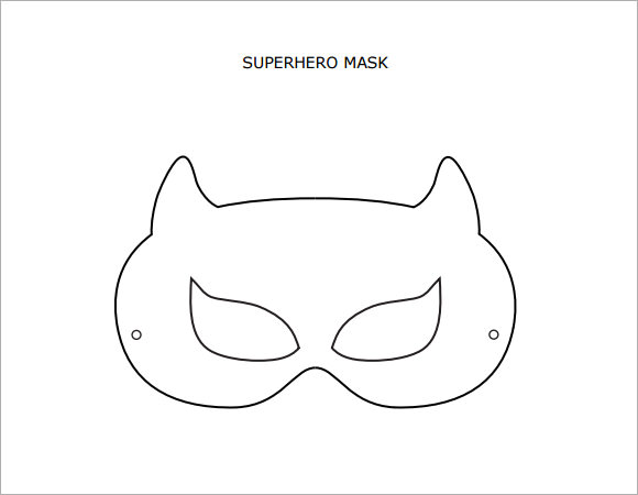 Free 5 Superhero Mask Samples In Psd Pdf Eps