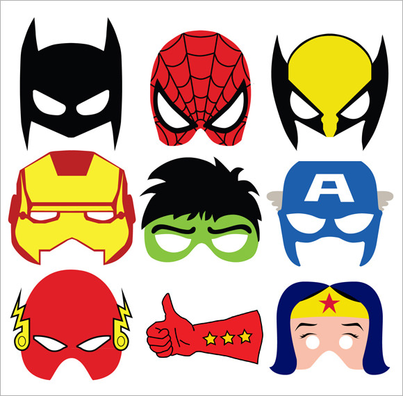 Free 5 Superhero Mask Samples In Psd Pdf Eps