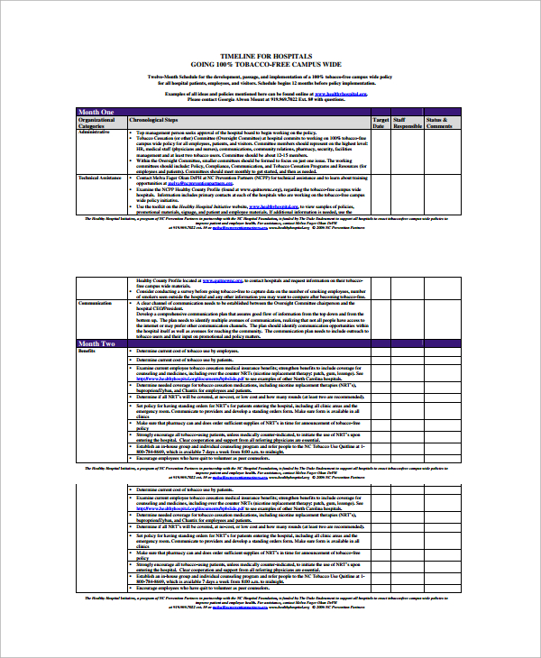 Free 10 Calendar Timeline Samples In Google Docs Ms Word Pdf