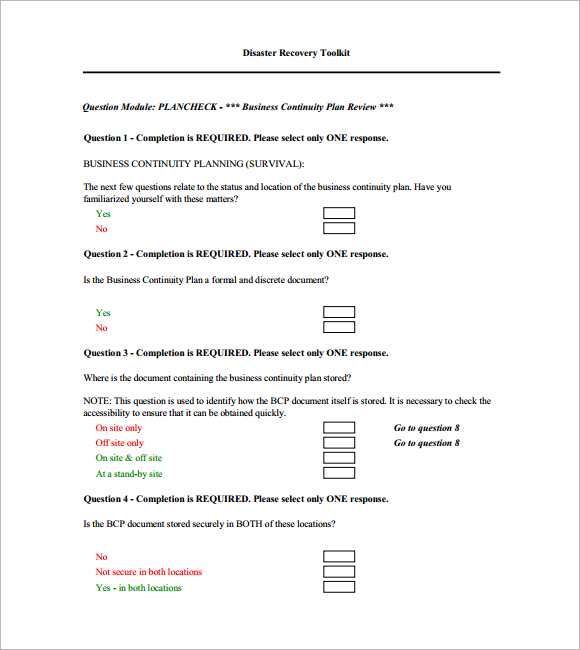 airport business continuity plan