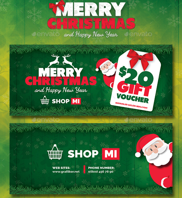 christmas gift card template1