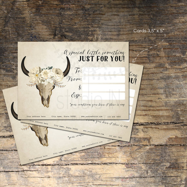 custom gift card template