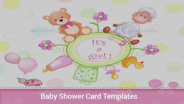 Template For Baby Shower Card Online