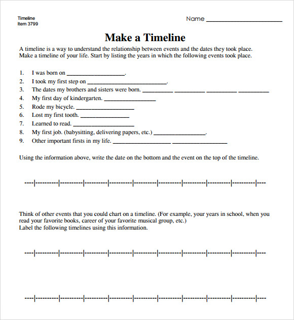 biography-timeline-template