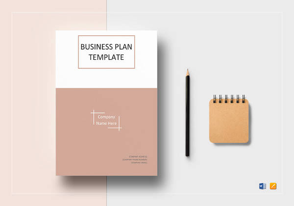 business plan template in pages