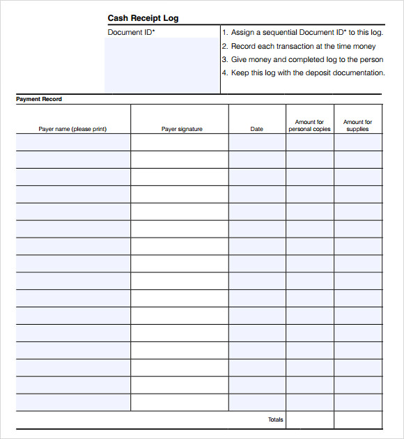 FREE 12 Cash Receipt Templates In Google Docs Google Sheets Excel MS Word Numbers