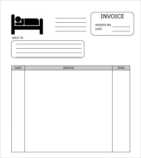 9 sample hotel receipt templates download in word pdf format sample