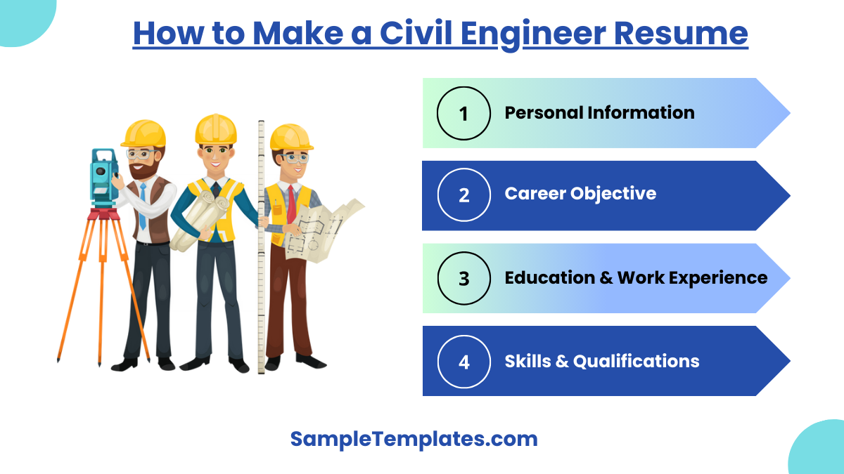 how to make a civil engineer resume