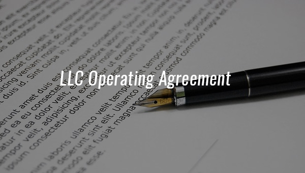 9 Sample LLC Operating Agreement Templates to Download ...