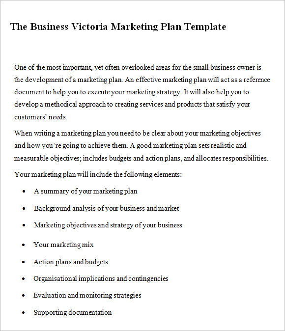 marketing plan template3