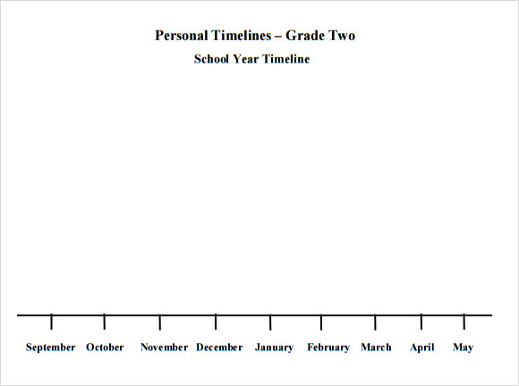 personal timeline template for kids