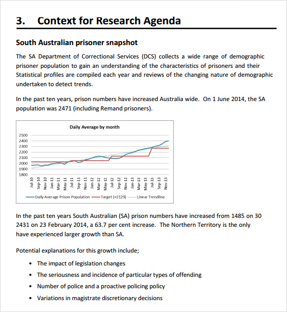 research agenda template pdf