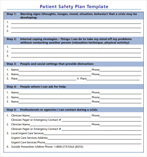 How to write a formal safety report