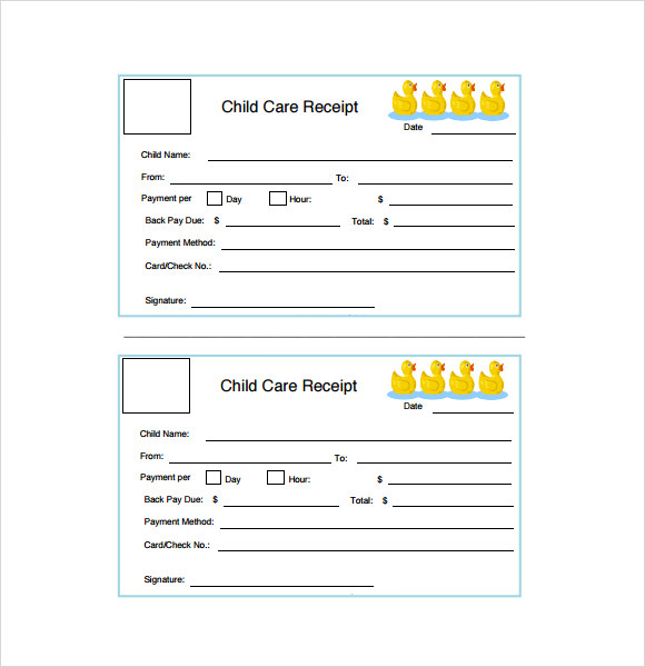 free 10 simple receipt templates in google docs google sheets