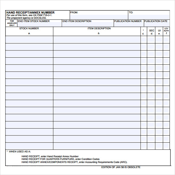 free 10 simple receipt templates in google docs google sheets