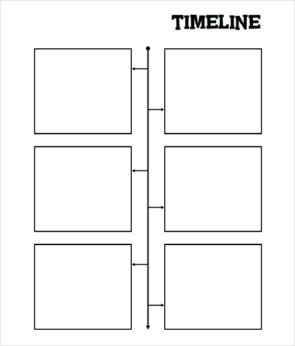 simple timeline template pdf