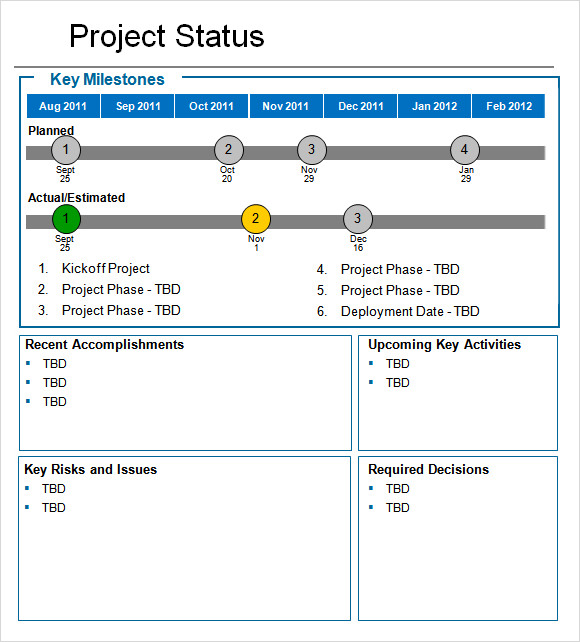 microsoft office templates for word progress report