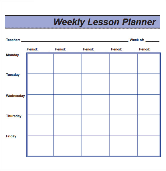 FREE 12+ Sample Lesson Plan Templates in PDF, Word