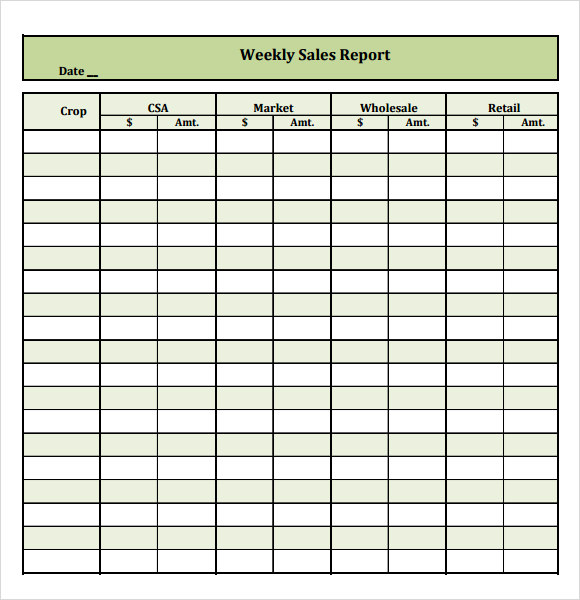 weekly sales report download