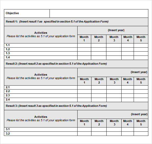 FREE 17+ Sample Work Plan Templates in Google Docs | MS ...