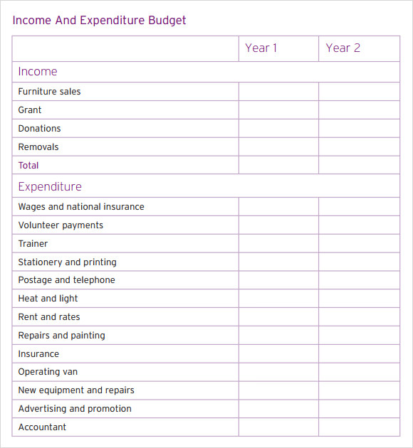 FREE 9+ Yearly Budget Samples in Google Docs Excel MS Word