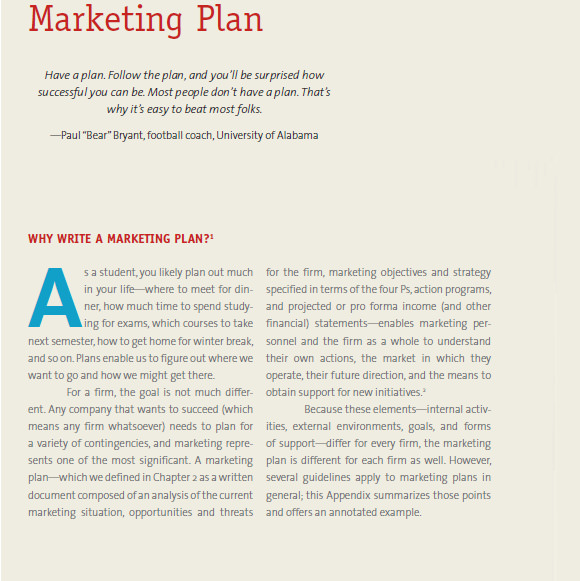 Marketing Plan Template Google Docs