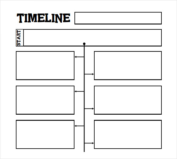 printable timeline template for kids