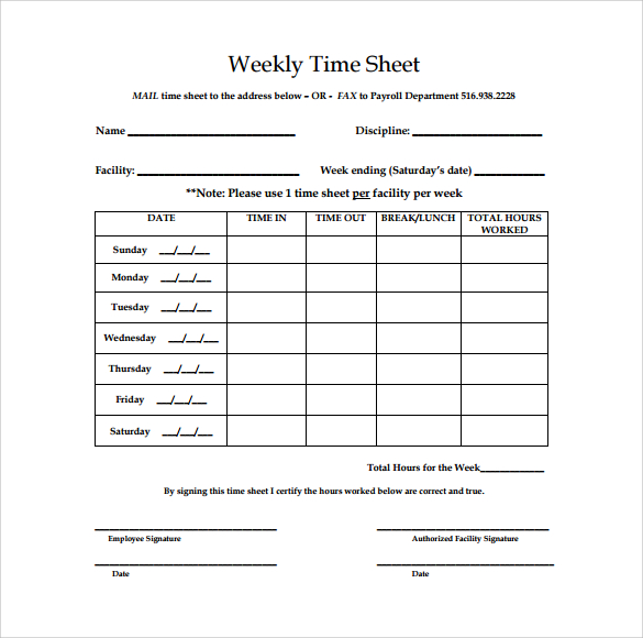 FREE 13 Weekly Timesheet Templates In Google Docs Google Sheets Excel MS Word Numbers 