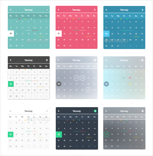 social media calendar 2016